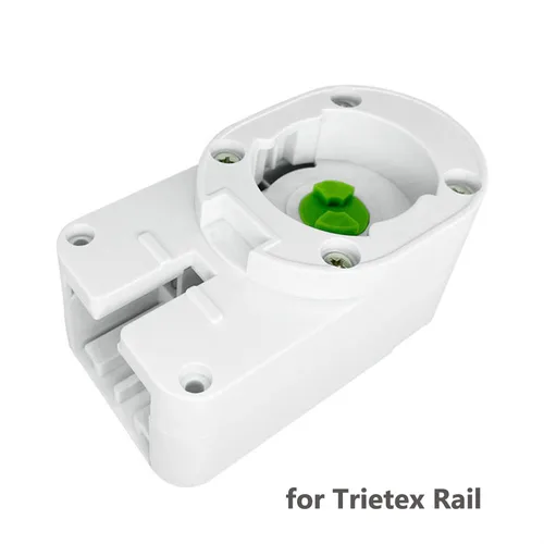Imagen 2 del producto Caja de cambios de 2 piezas para Dooya S Rail, riel Trietex, para Dooya DT/KT52,DT/KT320, Motor DT360, gancho final y soporte de fijación de bloqueo