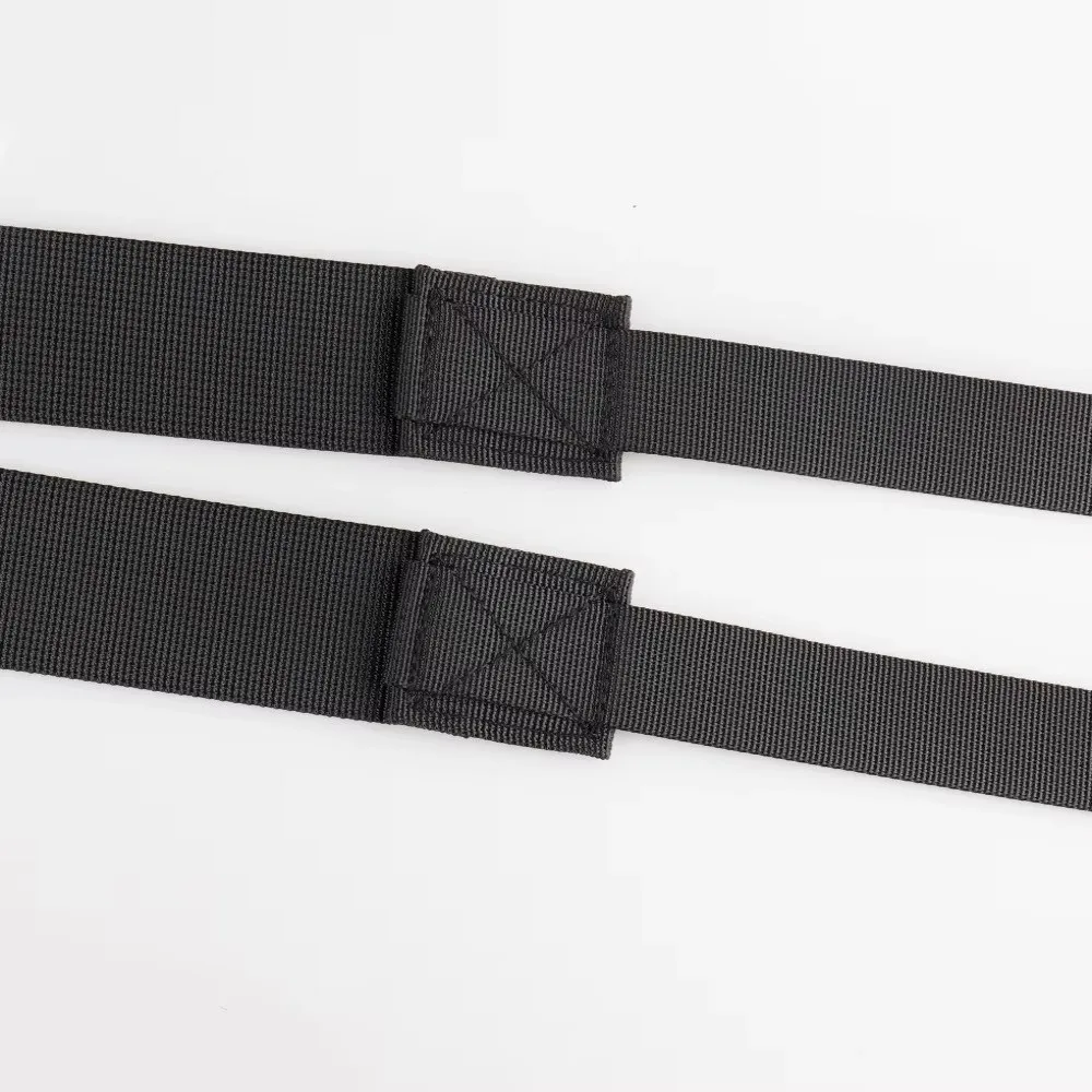 

Durable Nylon Duty Belt Solid Color Adjustable Tool Belt Suspender Y-Shape Waist Stabilization Strap