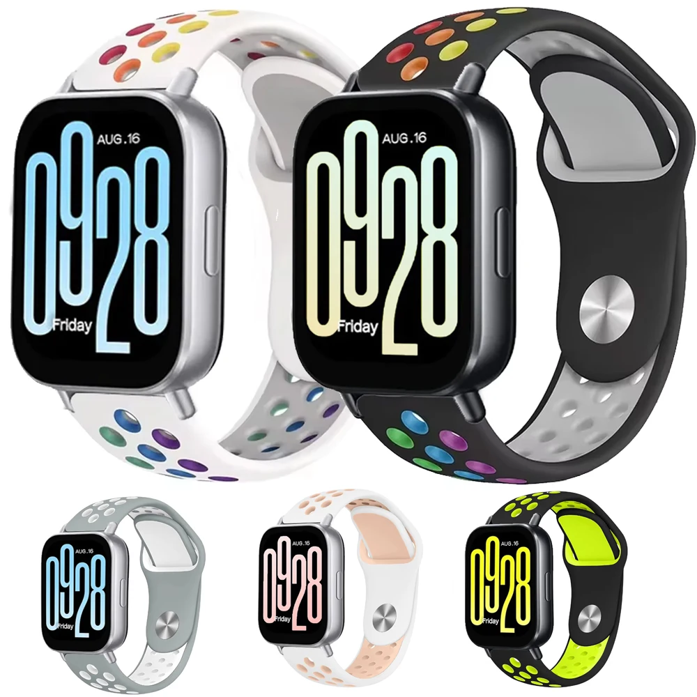 22/20 mm Silikonarmband für Redmi Watch 5 Active/Lite Sportarmband Ersatzarmband für Redmi Watch 5 Lite Zubehör