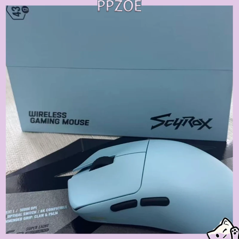 Scyrox V6s Wireless Gaming Mouse 8000Hz Polling Rate Ultra‑Lightweight for Small‑Medium Hands Claw Grip PAW3950  for VALORANT