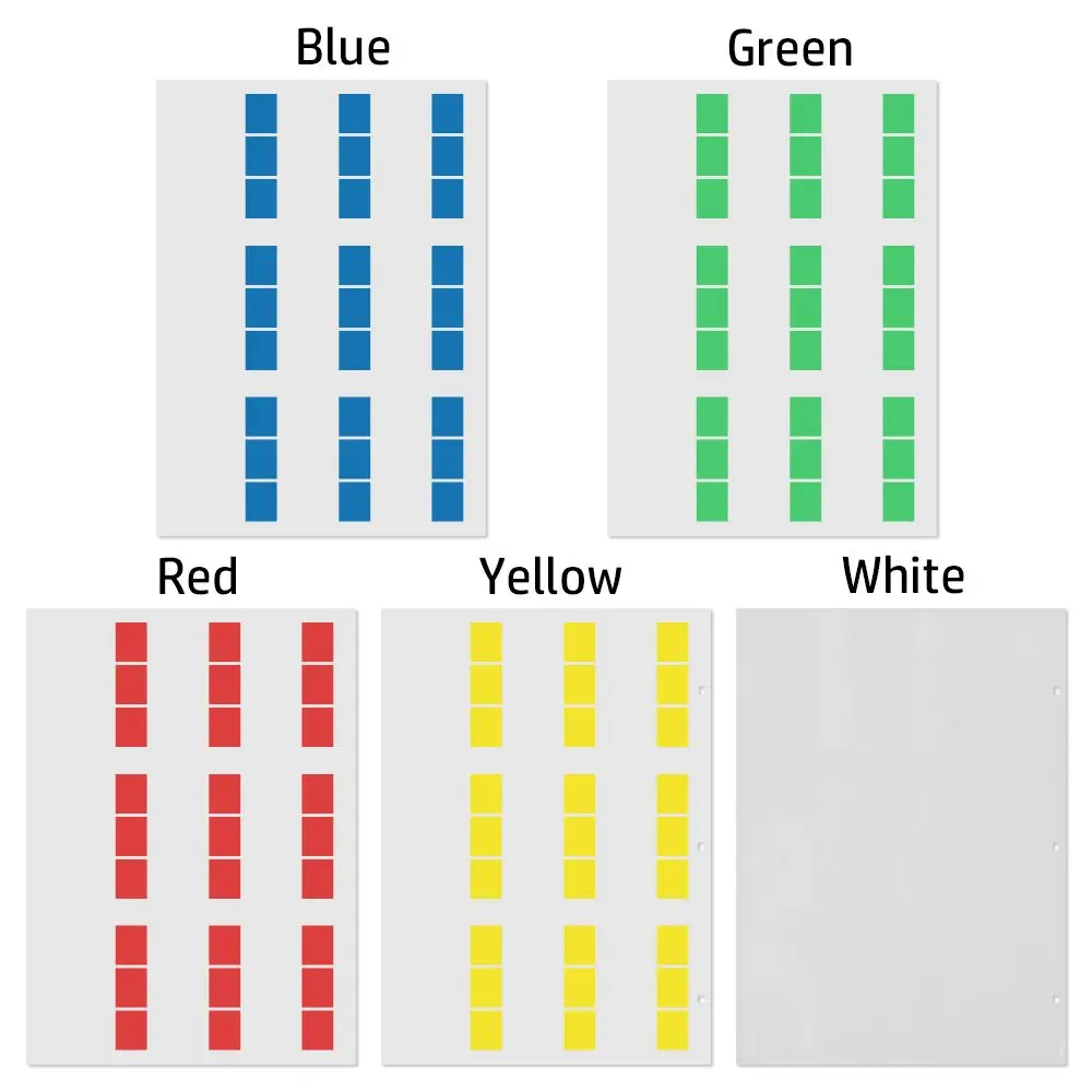 27 sztuk/arkusz wodoodporny A4 samoprzylepne etykiety identyfikacyjne etykiety kablowe naklejki trytytka przewód sieciowy przewód Marker Label Tool