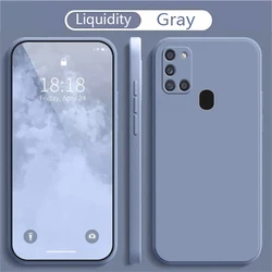For Samsung A21S Case for Samsung Galaxy A22 A31 A32 A41 Case Silicone TPU Soft Matte Phone Case Back Cover Fundas Coque Bumper