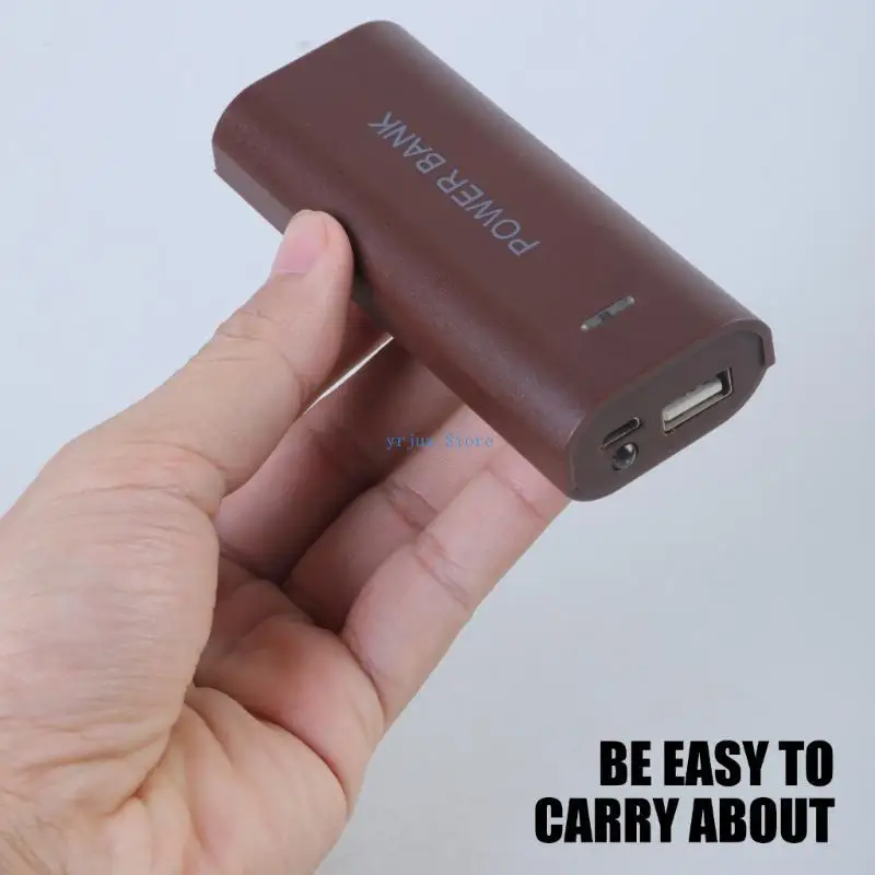 583D 18650 Battery Holder Power Banks Case USB Output Charging Box for Phone Tablet