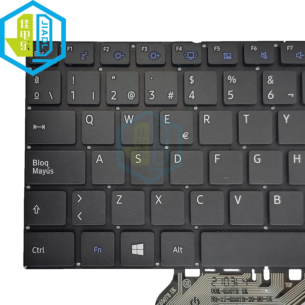 Imagem -05 - Teclado de Notebook Espanhol Latino Dynabook para Satellite Pro C40-j C40-h C40-g V6507b Dok-v6507b Nb17-v6507b C40 Espanha