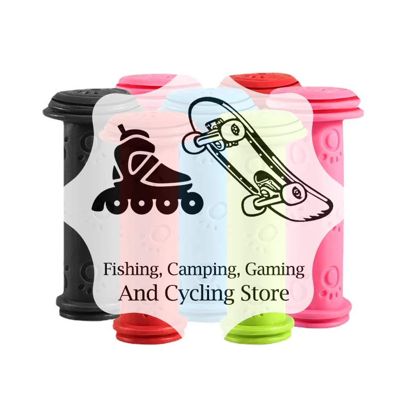 

1 Pair Rubber Bike Bicycle Handle Bar Grips Anti-slip Waterproof Tricycle Scooter Handlebar For Kids Child Cycling Handle Bars