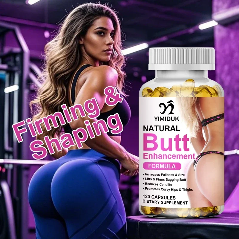 

Butt Lift Up Capsules, Buttock Enlargement, Hip Growth Tighten Shaping Sexy Body Care For Women - 120 Capsules