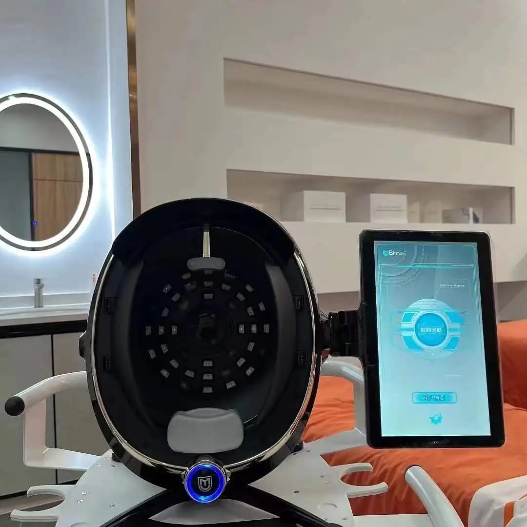 Facial Skin Analyzer Facial Scanning Detection Machine Face Diagnosis Device Beauty Salon Equipment Detection Skin Problem