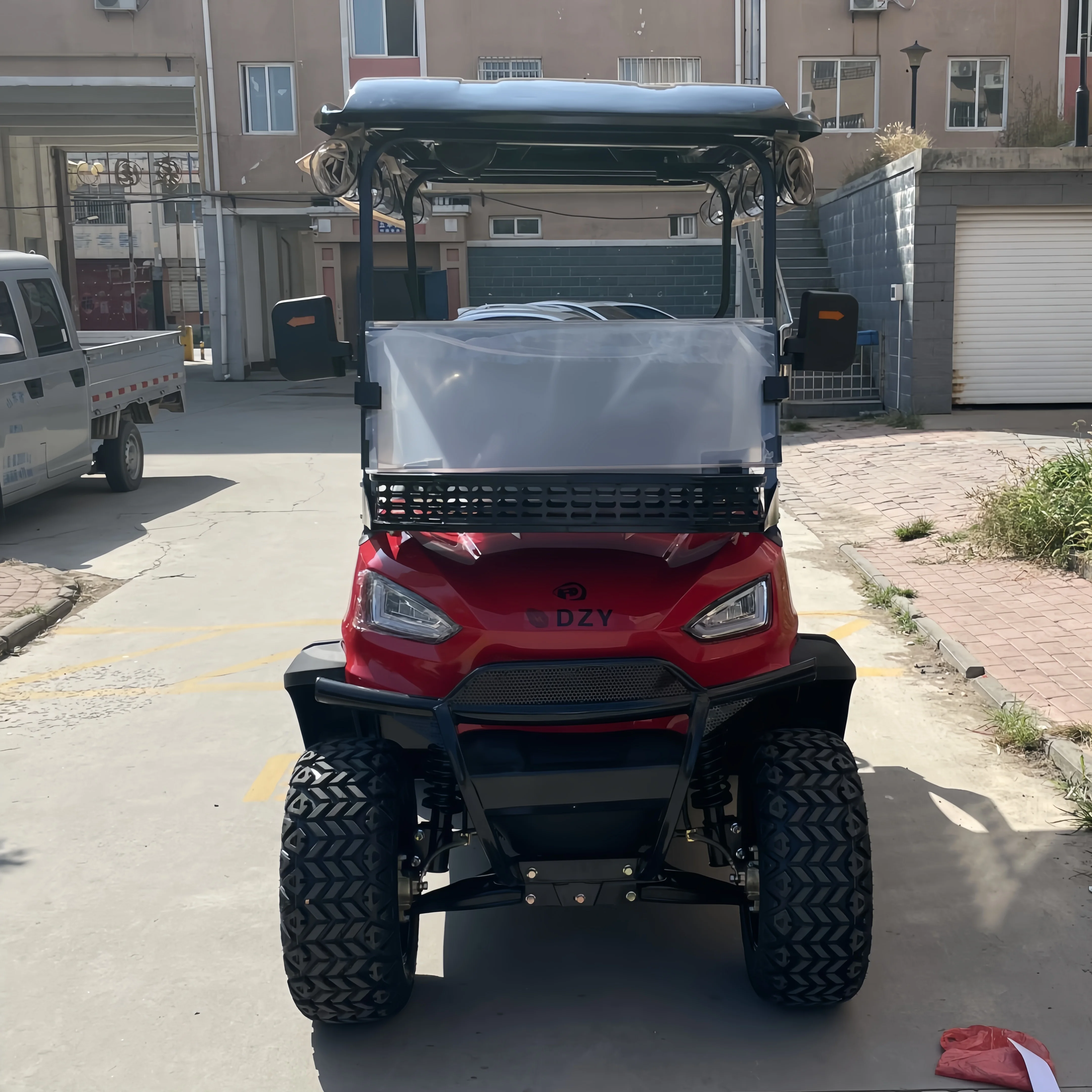 New tourism sports equipment with professional instruments, 6-seater electric golf cart