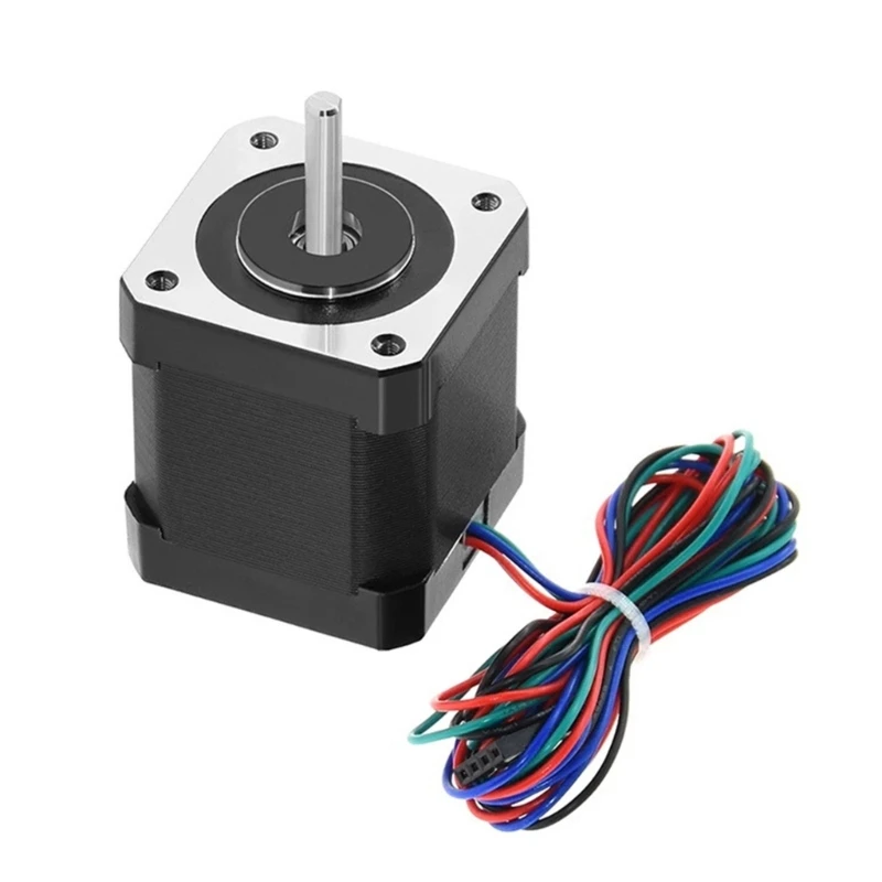 Nema 17 stappenmotor 48 mm 42BYGH stappenmotor 2A (17HS19-2004S1) motor 4-draads 1 m kabel voor 3D-printer XYZ-motor