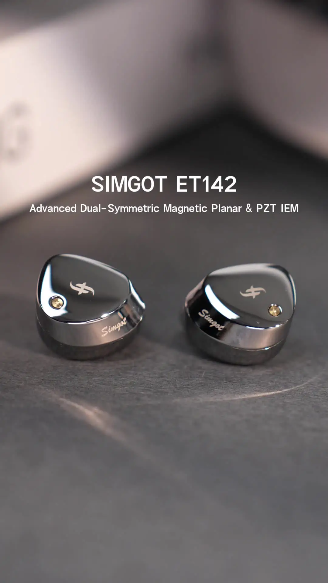 SIMGOT ET142 PZT IEM イヤホン 有線イヤホン & 高度なデュアル対称