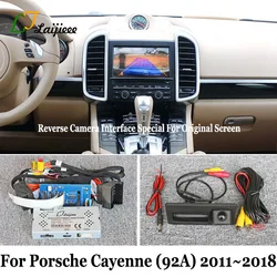 Reverse Camera Kit Special For Porsche Cayenne (92A) 2011~2018 Original Screen No Coding / HD Rearview Backup Camera & Interface