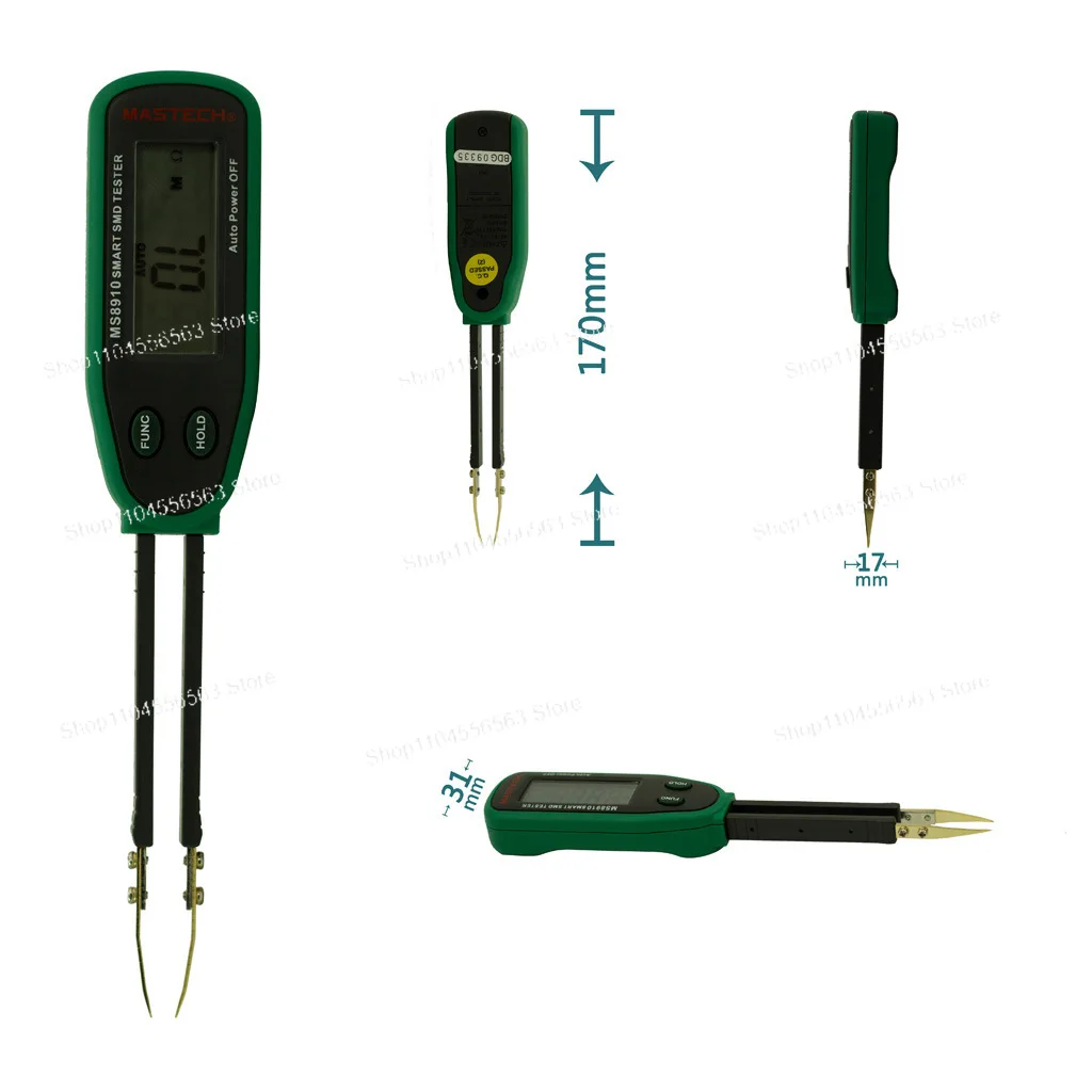 Тестер MS8910, автоматически распознавает чип-резистор, конденсатор SMD, взрыв внешней торговли MASTECH