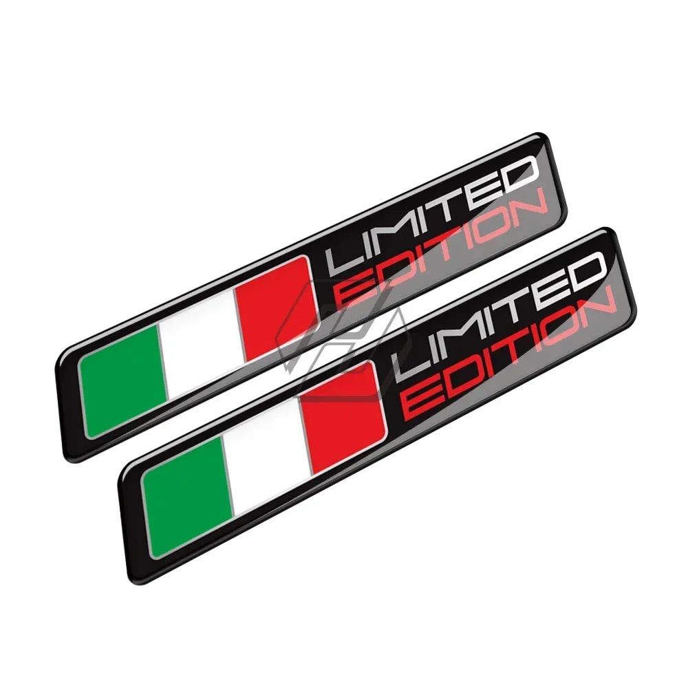 Para piaggio vespa adesivo para aprilia ducati itália bandeira adesivo italia edição limitada adesivo para estilo do carro decalques