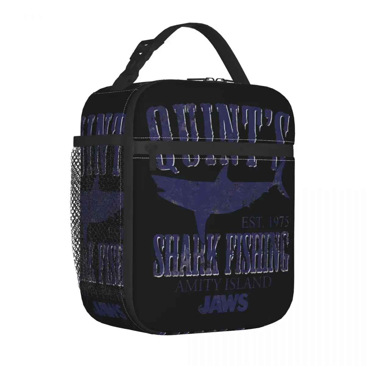 Jaws Quints Insulated Lunch Bags Cooler Lunch Container Large Lunch Box Tote Food Handbags Work Picnic