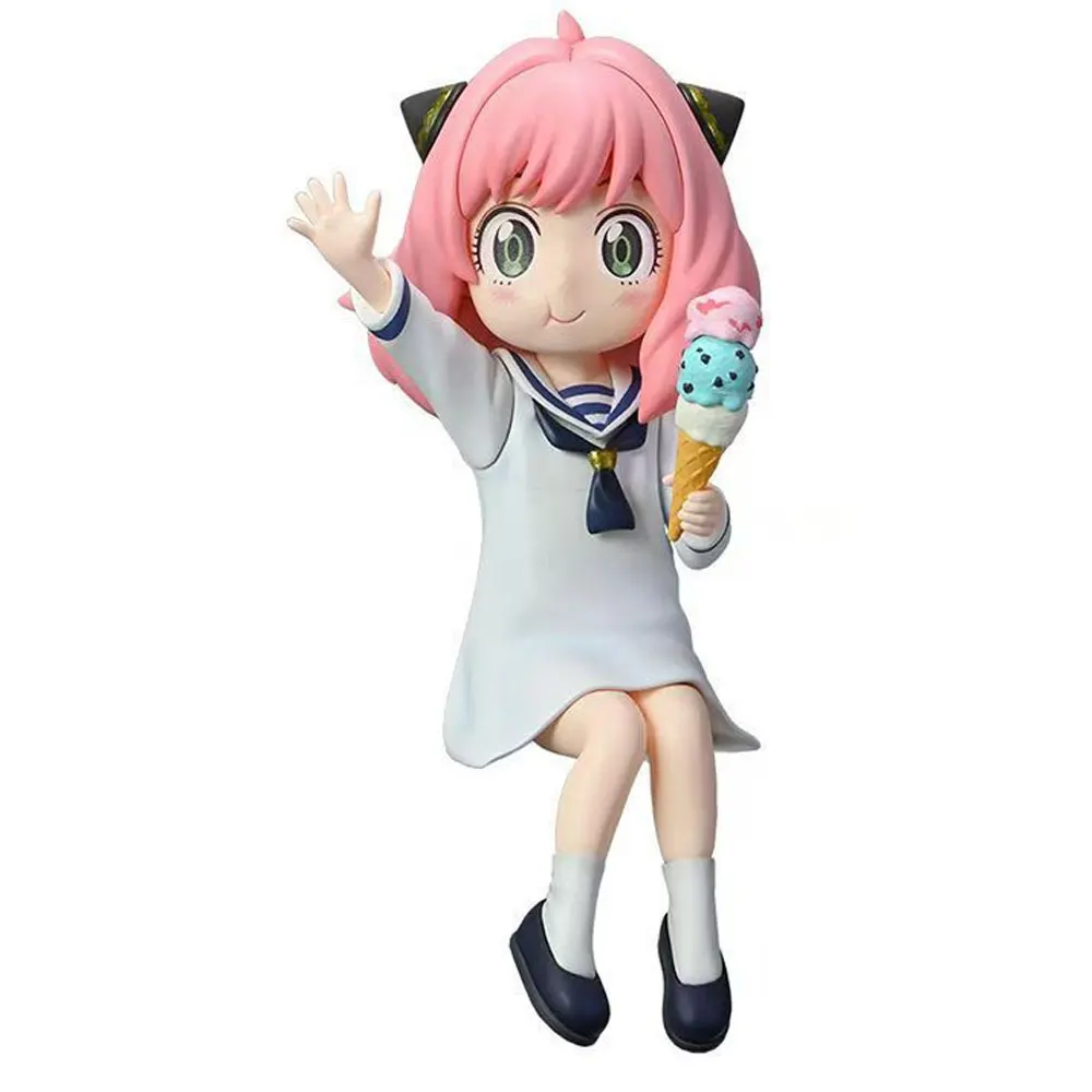 Schuluniform-Anya-Figur, Ramen-Press-Figurine, Spy X Family Modell, Anime-Peripheriefigur – Detail 1