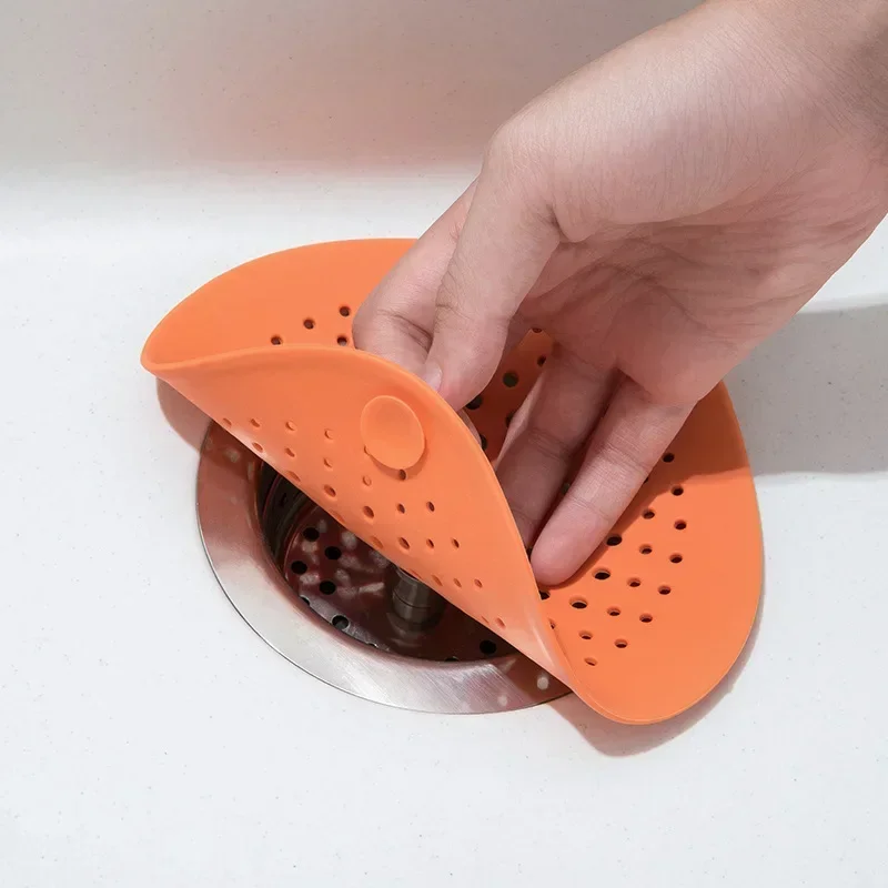 

Bathroom Washbasin Drain Cover Hair Catcher Anti-blocking Hair Catcher Hair Stopper Bath Stopper Plug Sink Strainer Filter