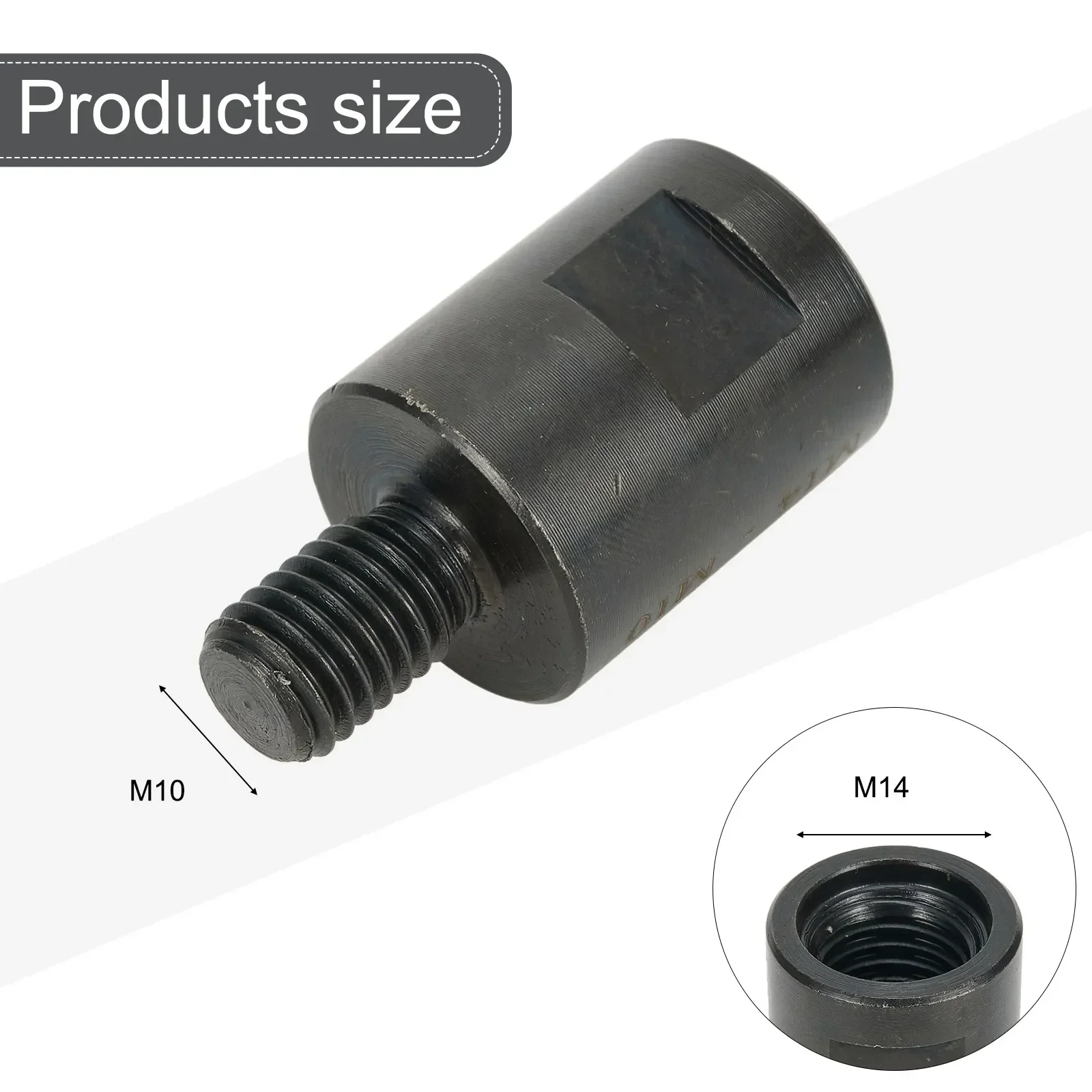 Imagem -04 - Adaptador de Moedor de Ângulo Conversor M10 M14 811 Conversor Adaptar Conector de Mandril M14 para M10 M10 para M14 Peças de Ferramentas Elétricas