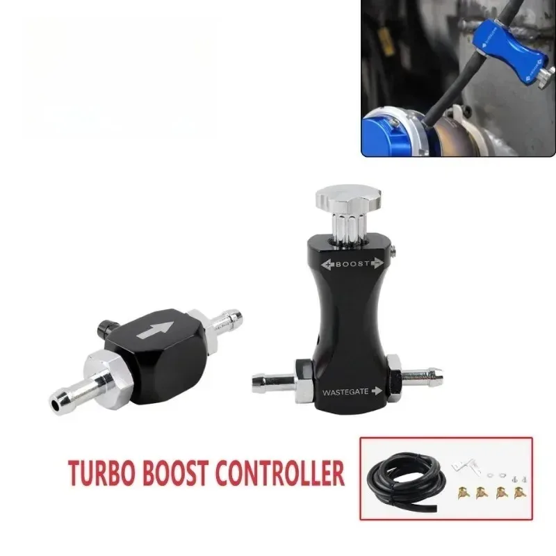 Un conjunto de controlador de turbina de coche, Turbo Bilateral ajustable Universal para válvula de purga en T, controlador Turbo Boost Manual, nuevo 2025