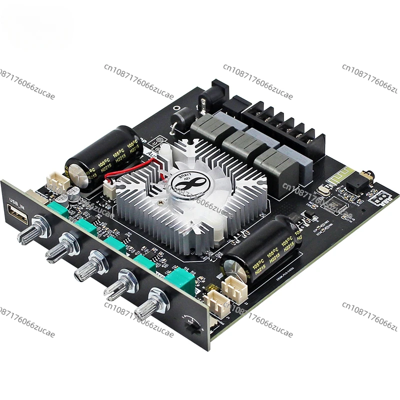 High Power 2.1 Channel Bluetooth Digital Power Amplifier Board 2 * 160W + 220W Subwoofer Speaker Audio Amplifier Module