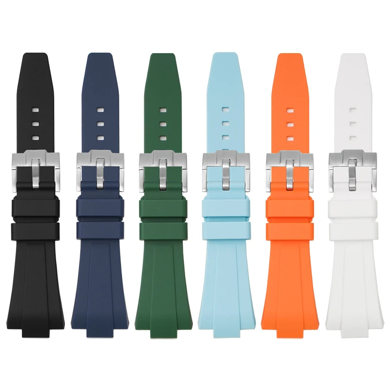 Quick Release Silicone Watch Strap for Tissot Super Player PRX Series 11mm 12mm Watchband Men Bracelet Accessories Wristband