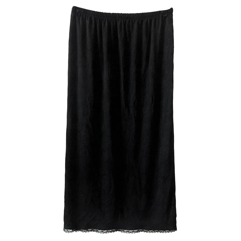 Lightweight Lace Inner Layer Lace Slip Skirt Soft Loose Fit Style Women Underskirt Breathable Half Slip Dress Summer