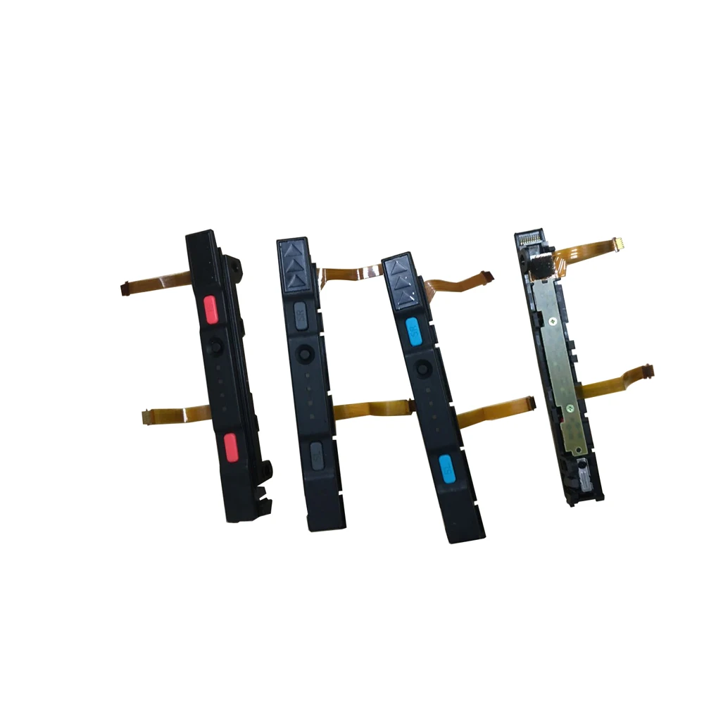 

50 Pair Replacement For Joy Con Left Right Slider Rail With SL SR Button For Switch Joycon Controller Repair With Flex Cable