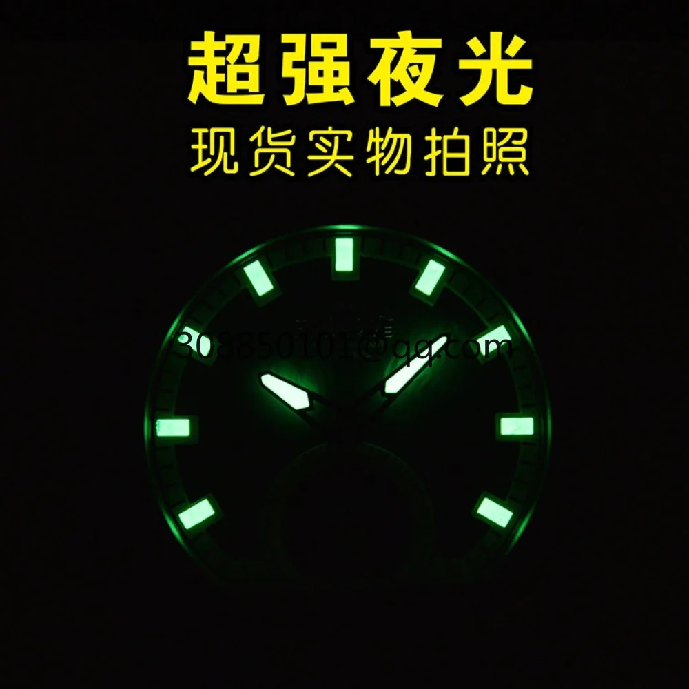 Hollow tourbillon square business dual watch night light fully automatic mechanical watch high-end men's waterproof and
