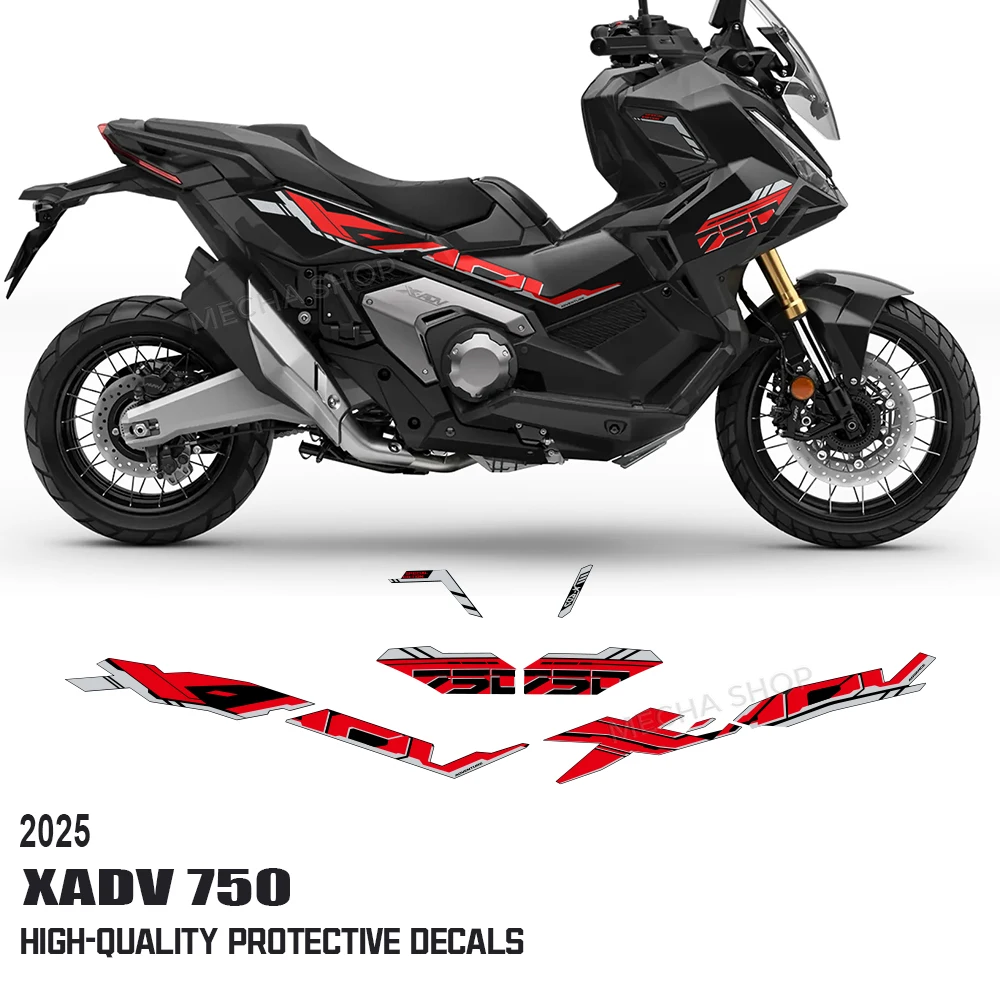 

For Honda X-ADV 750 X ADV750 2025 Fairing Sticker Body Decoration Decals Anti-Scratch PVC Sticker