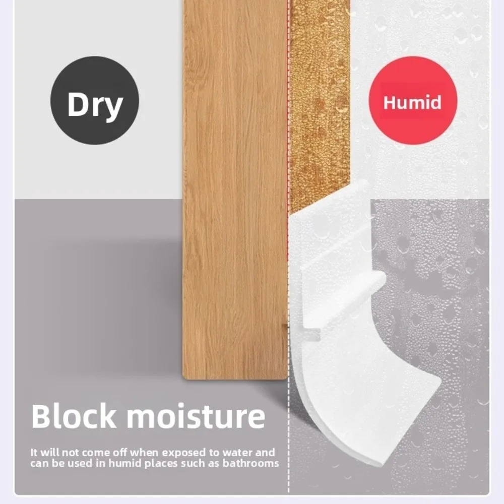 

Noise Reduction Door Draft Stopper Self-adhesive Silicone Draught Excluder 100cm Insect Prevention Door Bottom Sealing Strip