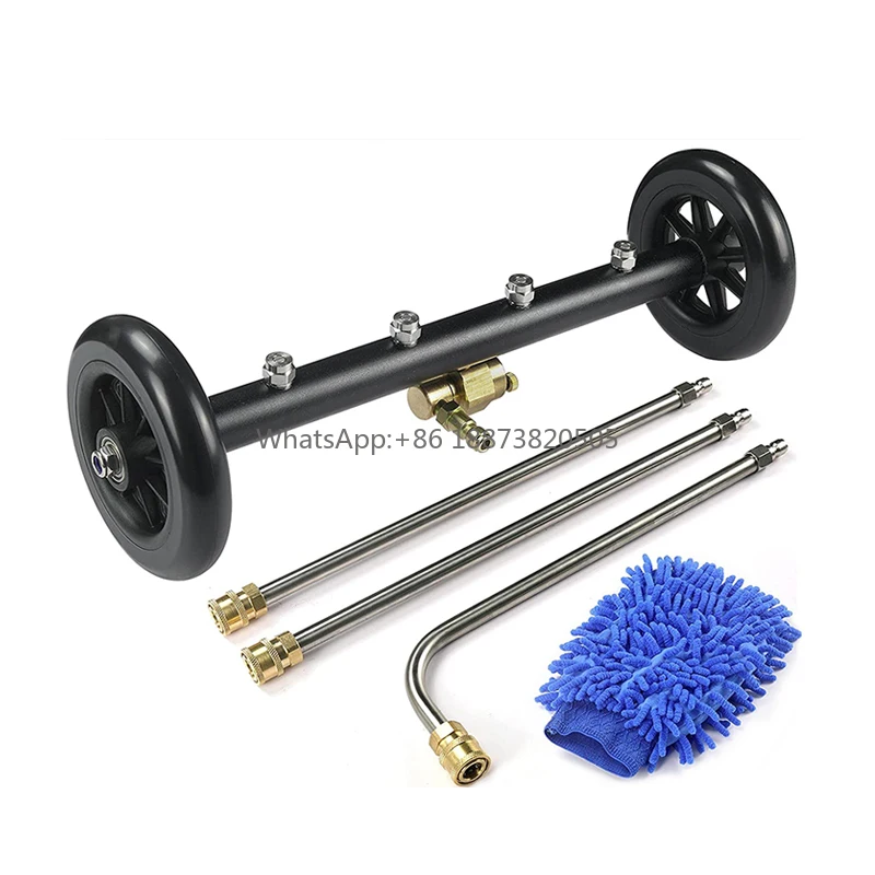 

READY TO SHIP!! Dual Function Undercarriage Pressure Washer Car Wash Water Broom Undercarriage Cleaner