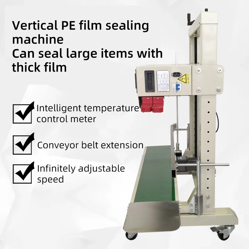 FR-1100 Factory Wholesale Commercial Plastic Film Big Large Heavy Bag Stand up Pouch Vertical Sealing Machine With Code Printer