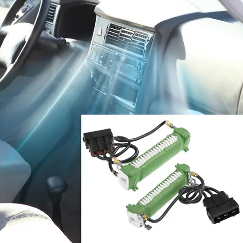 Car Engine Cooling Fan Resistors for Seat Alhambra For VW Sharan Transporter T4 for Volkswagen EuroVan 701959263B 701959263D