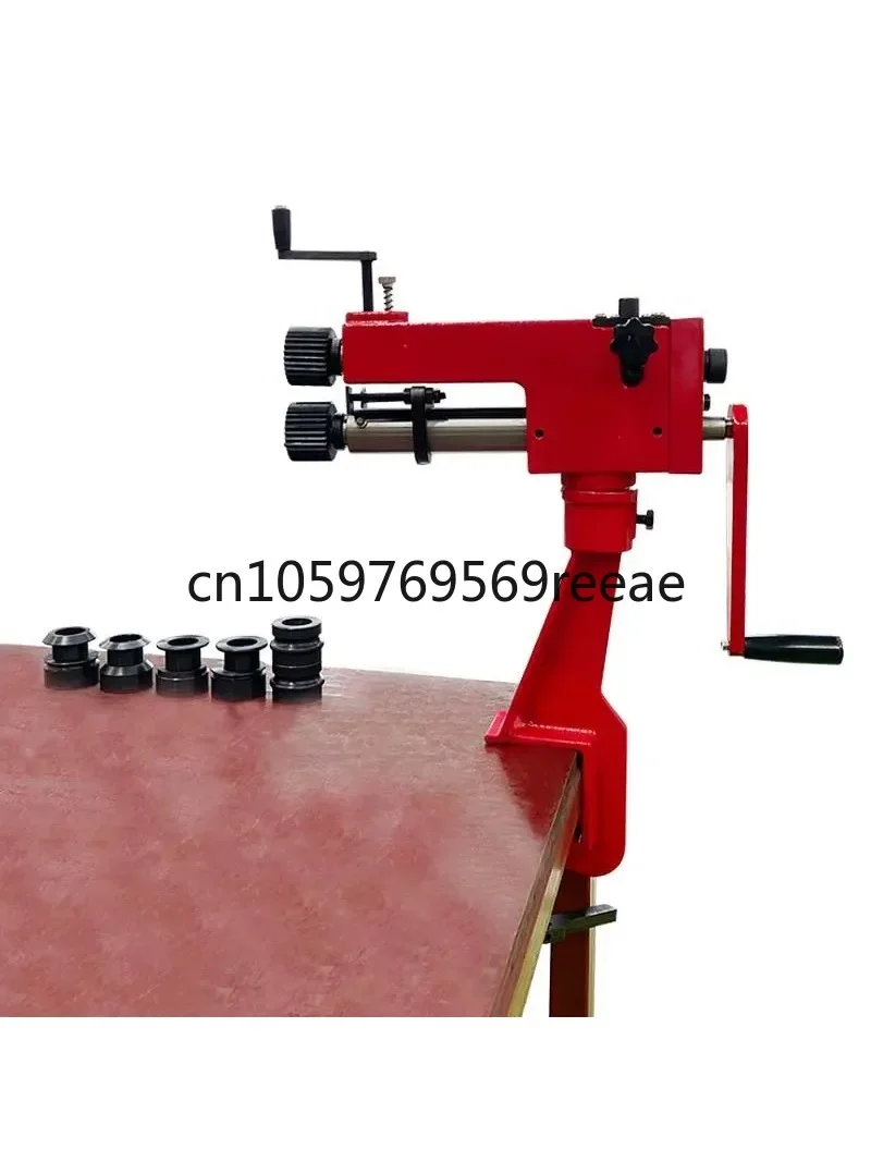 Manual Rolling Bead Bending Machine Edge Bending Machine Sheet Metal Bending Rotary Machine Arc Forming Crimping RM08