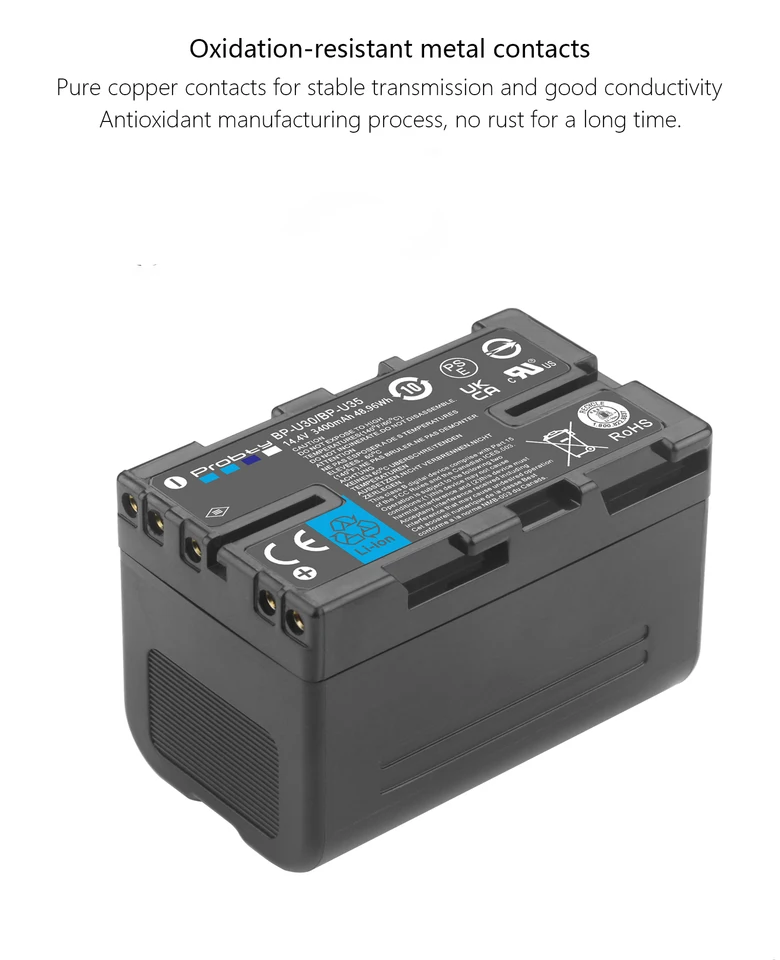BP-U35 BP-U30 U30 Battery 3400mAh for Sony PXW-FS5 PXW FS7M2K X160