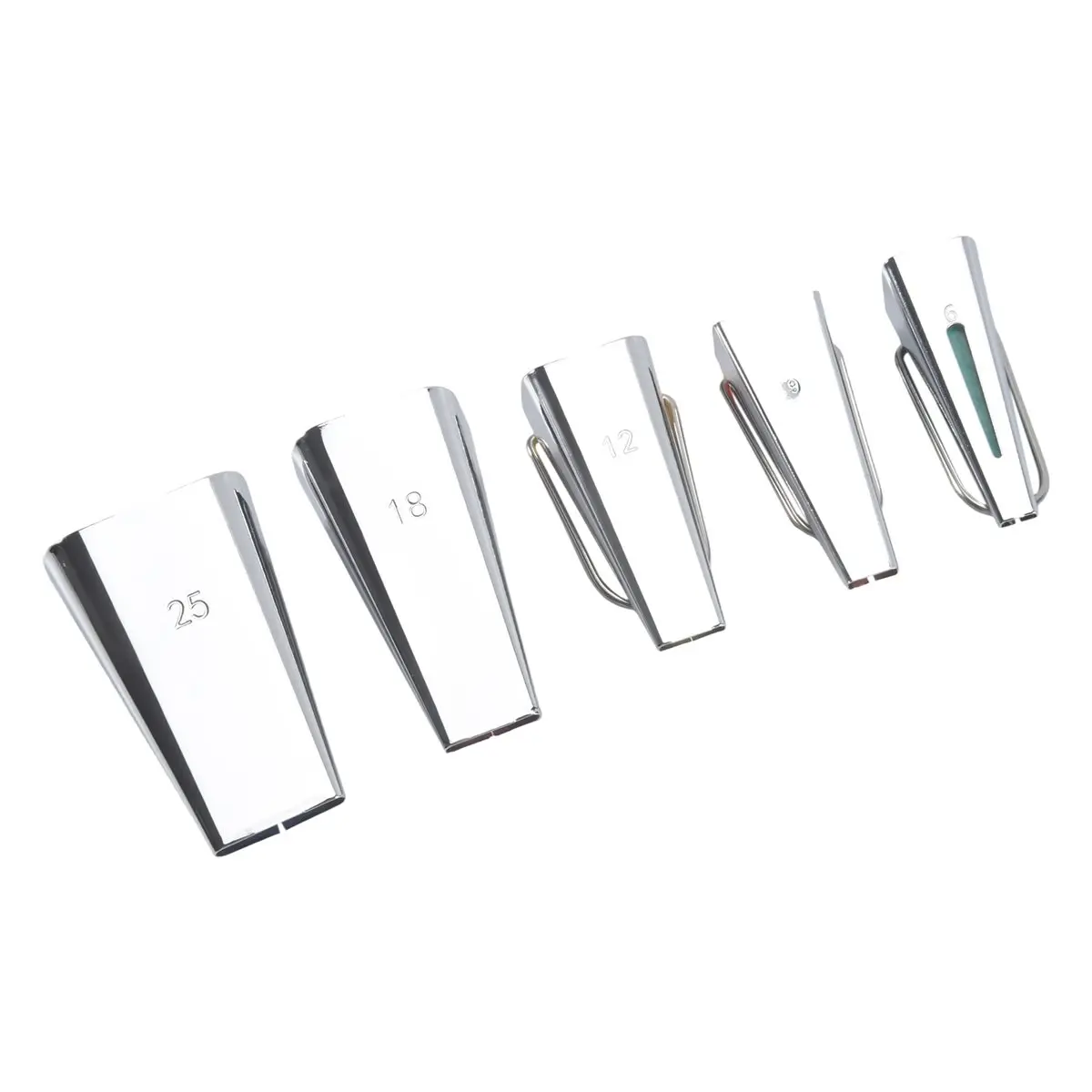 【ABKM】 5Pcs Sewing Accessories Set Patchwork Tools 6/9/12/18/25 mm Bias Binding Tape Maker