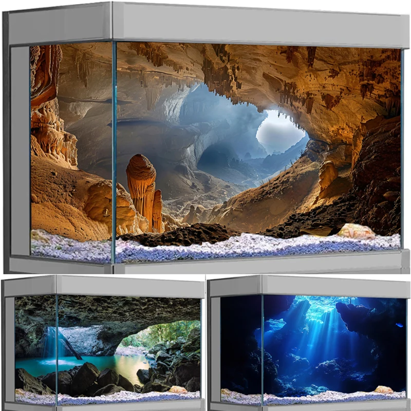 Aquarium Fish Wallpaper Hd - Decorazione per Acquario, Adesivo per Sfondo