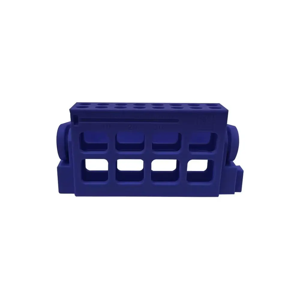 16 Holes Root Canal File Holder Autoclavable Plastic Construction Autoclave Endo Box Sterilizer Compatible Compact Size