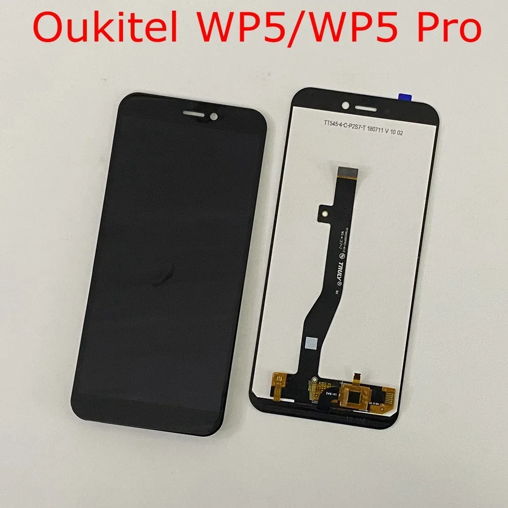 Original LCD Oukitel WP5 Pro LCD Display Touch Screen Digitizer Assembly For Oukitel WP21 WP7 WP26 WP13 WP15 WP12 WP28 WP19 LCD