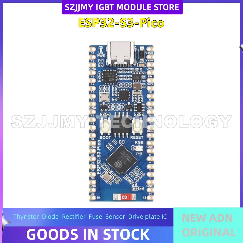 NEW ORIGINAL IN STOCK ESP32-S3 Pico microcontroller 2.4GHz Bluetooth/WiFi development board wireless communication module