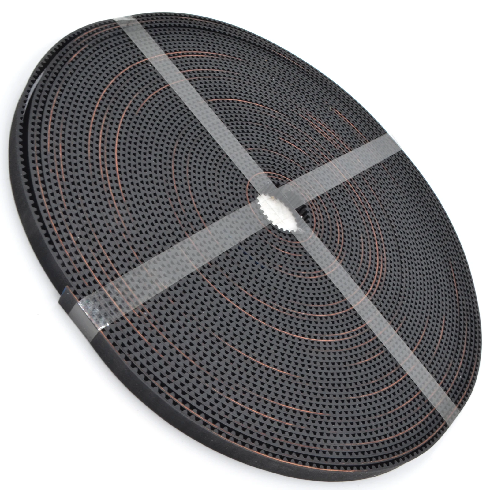 Pasek rozrządu POWGE PU Neoprene Rubber STD S2M, otwarty, szerokość 6/10/12/15/20mm, poliuretanowy, stalowy, STD2M, mały luz, do drukarki 3D — zdjęcie 5