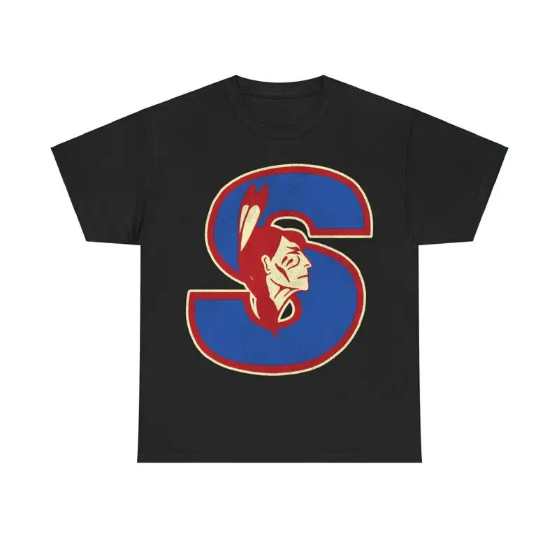 Camiseta nostálgica del equipo de hockey de los indios de Springfield