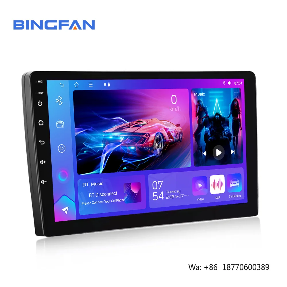 Android Car Stereo Multimedia System 9 Inch GPS Navigation Mirror Link FM GPS WIFI 2+32GB Carplay DSP Wifi Car Radio Player view 2