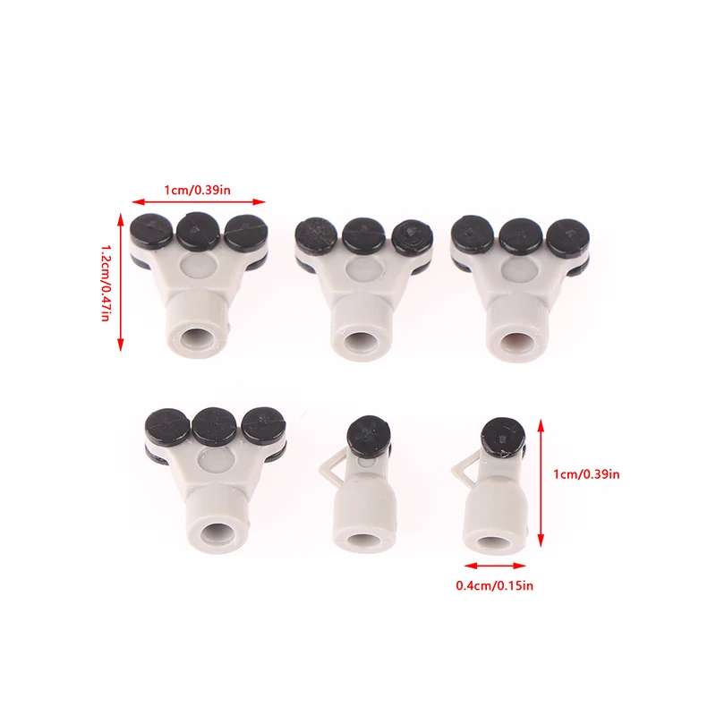 6 PCS ONE SET WHEELS , 6 Small Wheels FOR 20cm Alloy Metal Soviet Union Air 225 An-225 Airplane Model Plane