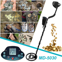 Underground Metal Detector Adjustable Balance Disc & Pin-pointer Modes Upgraded MD-5030P Hunter Detecting Treasure Gold