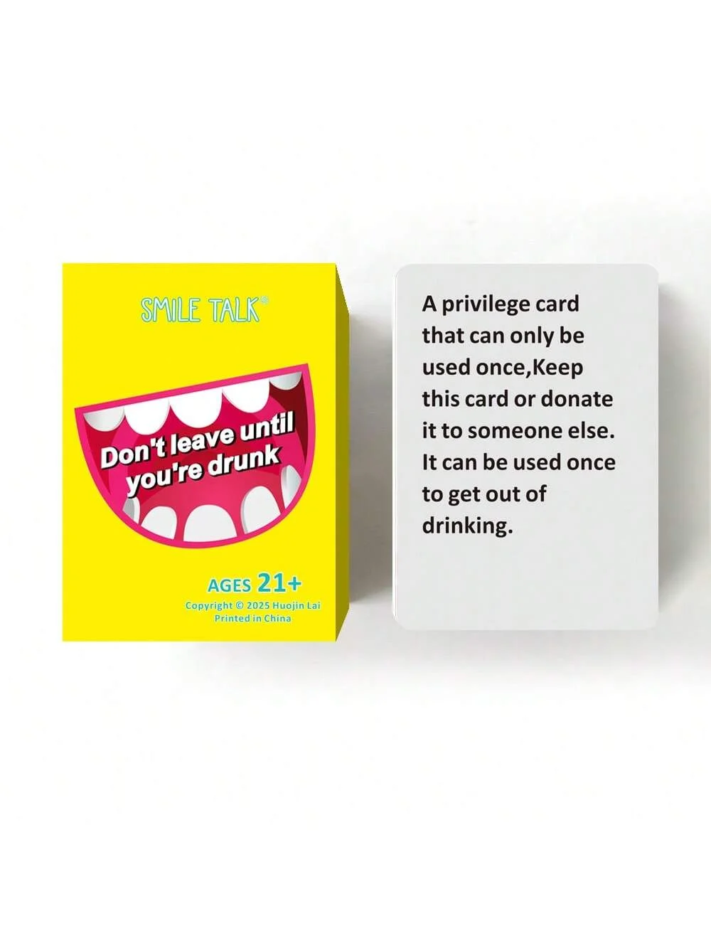 Adult Drinking Game Cards, Party Entertainment Night Game, Perfect Valentine Halloween Christmas Gift for Crazy Game Night
