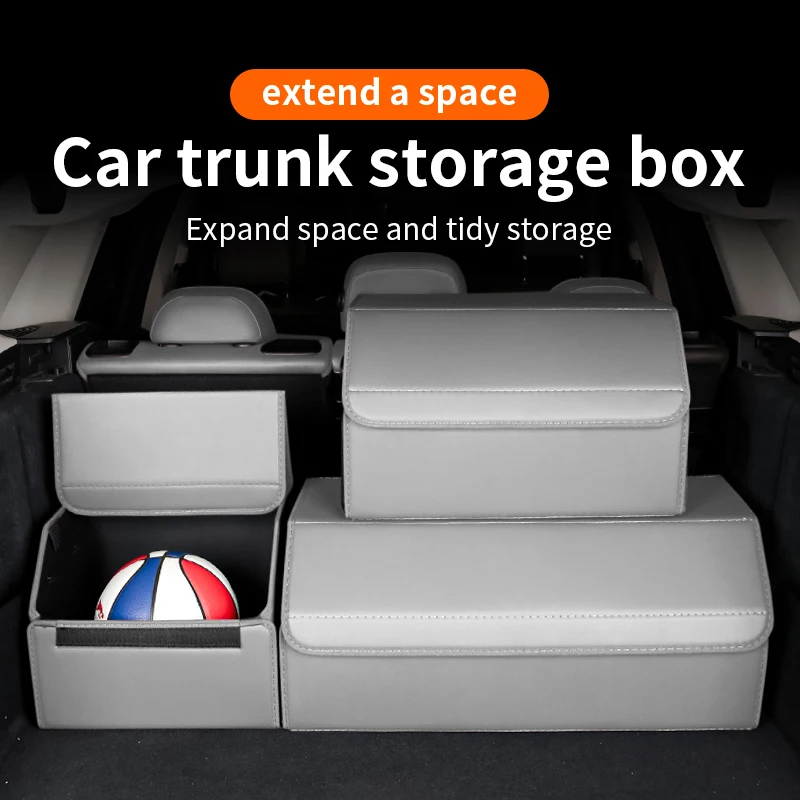 

Suitable For MG4 EVMG ZS EV MG 5 MG S5 EV MG 6 MG Cyberster MG 3 MG 7 MG HS MG RX5 Foldable Car Trunk Small Storage Box