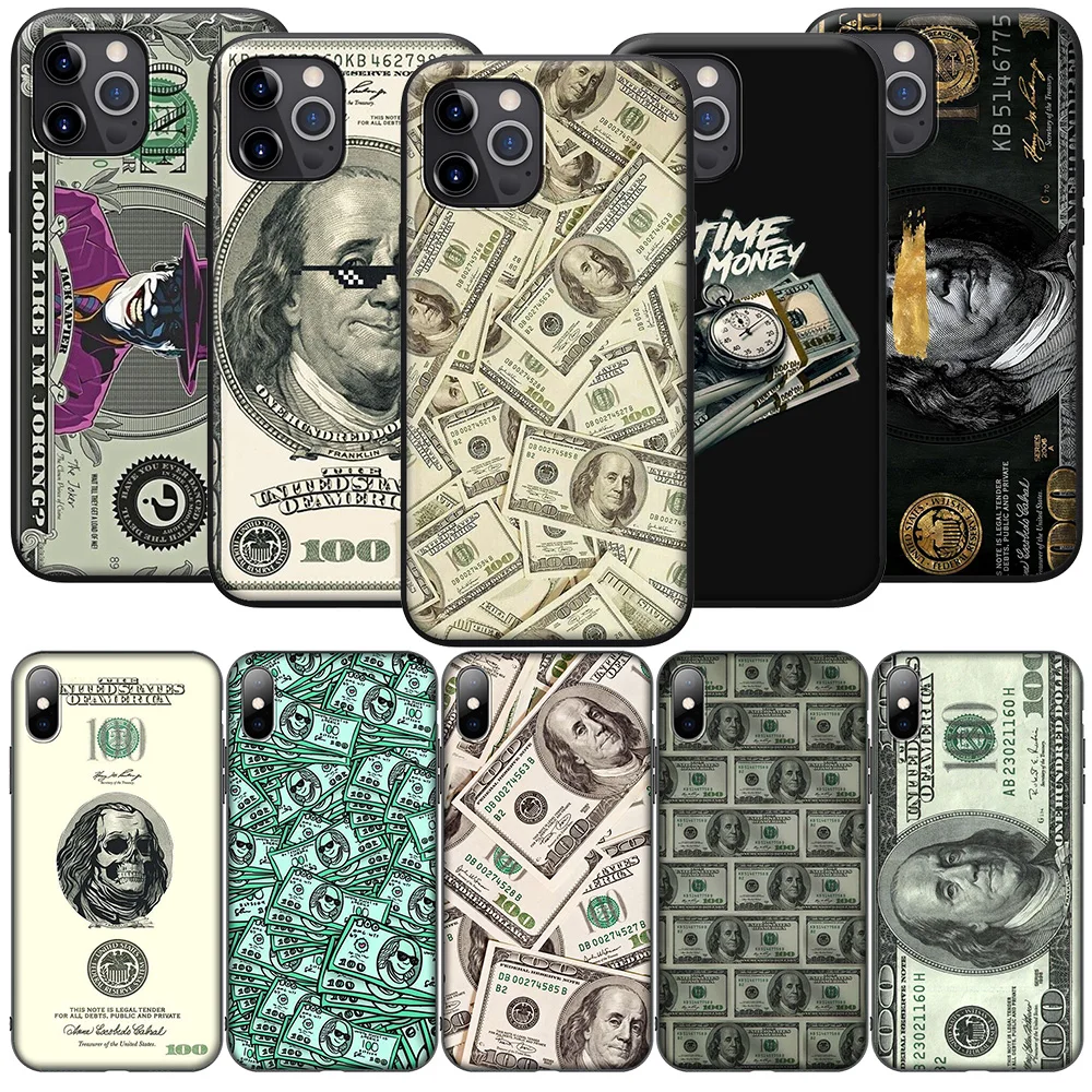 Phone Cover for Xiaomi Redmi 13 12C 12 10C 10 9C S2 10 9T 10A 9C 9A 9 8A 8 7A 7 6A 6 Pro NFC New Case Y-59 Moneys 100 D-Dollars