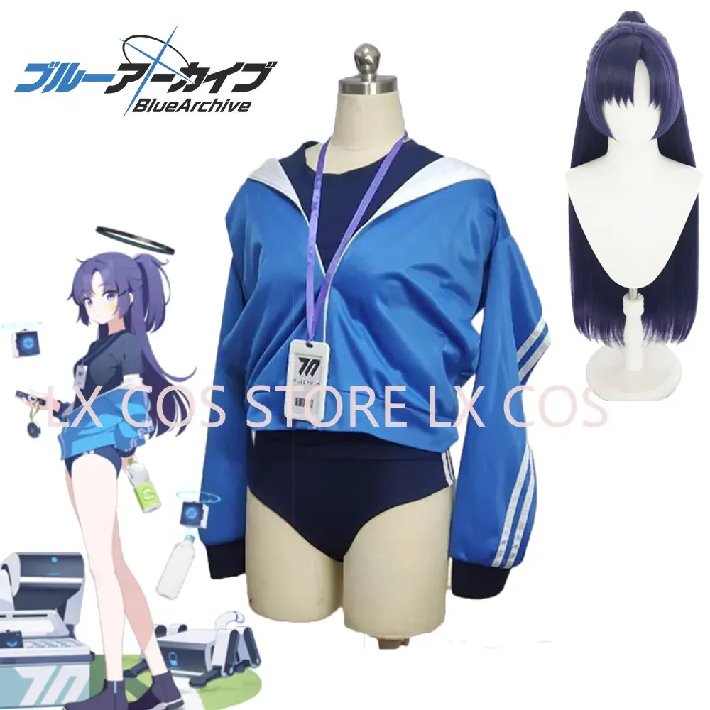 

Hayase Yuuka Cosplay Costume Game Blue Archive Cosplay Women Sexy Gym Suit Coat Shirts Shorts Halloween Uniforms Custom Made