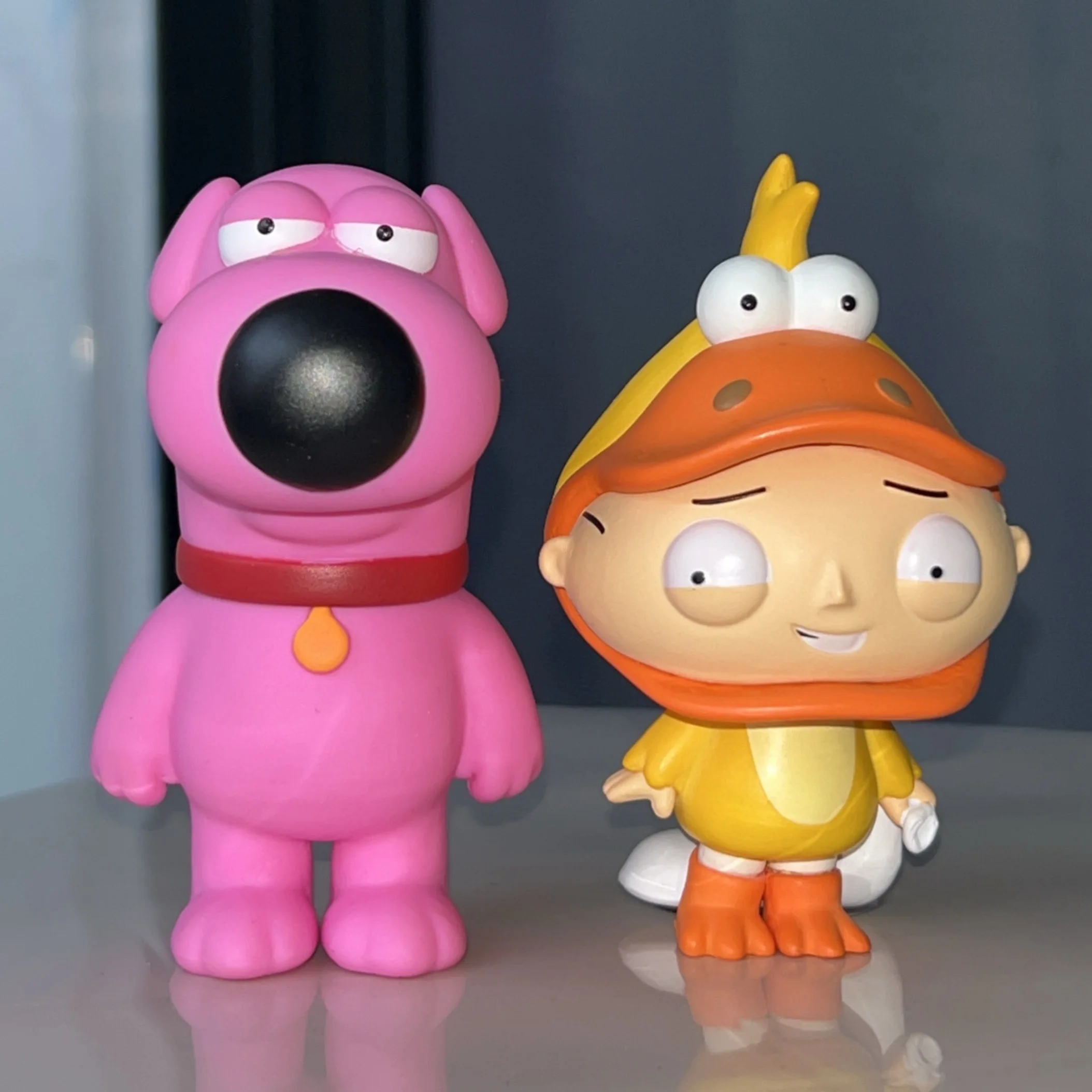 Animation Collector Family Figure Pack Stewie Griffin Pink Dog Cartoon Desktop Decoration For Animation Fans Christmas Gift