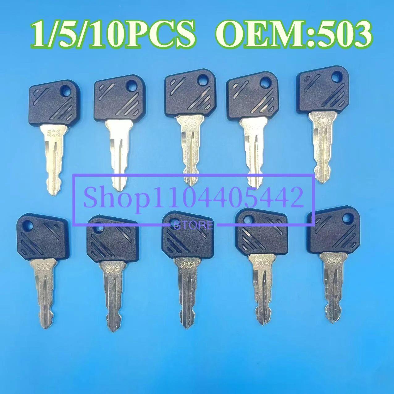 

1/510PCS 503 Ignition Keys for Linde Forklift Jungheinrich Forklift KEY